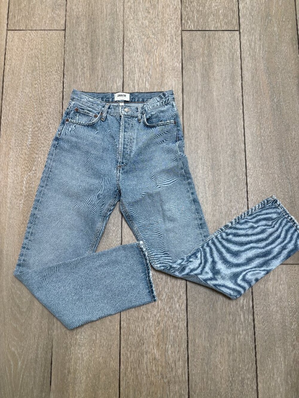 Agolde 90's Pinch Waist High Rise Straight Jean - Picture 3 of 9